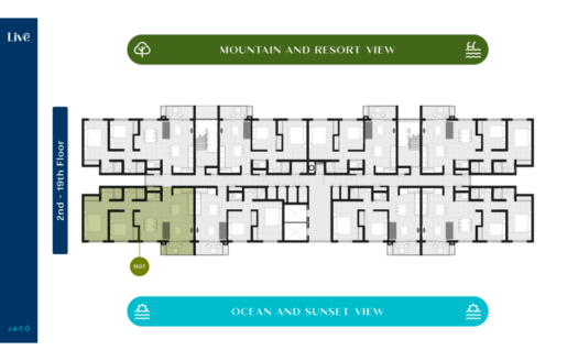Su Refugio con Vista al Mar en Live Jacó: Espacio, Comodidad y Belleza Natural. Código: 112790