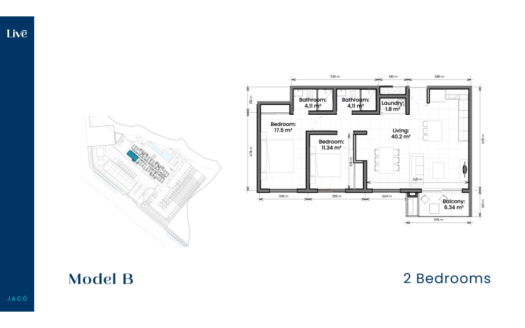 Su Refugio con Vista al Mar en Live Jacó: Espacio, Comodidad y Belleza Natural. Código: 112790