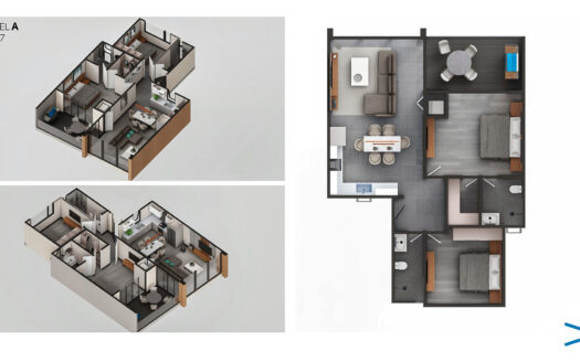 Apartamento de 3 Habitaciones en Venta en Guanacaste con Vista al Mar – 3-Bedroom Ocean-View Condo for Sale in Guanacaste COD 120189