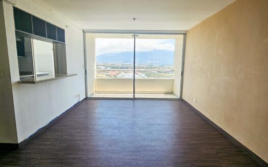Remate Bancario!!! Apartamento en Heredia, Cond. Bella Vista (piso #13 Vista hacia San Jose) 2hab, 2 baños, 2 parqueos. Cod. 125413