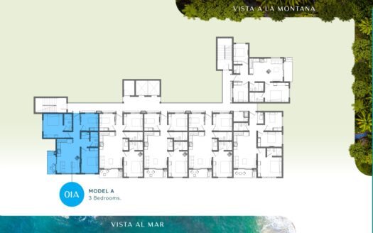 Apartamento en Venta en Punta Leona, Vista al Mar en Punta Esmeralda COD 127155