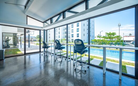 NUEVO!! Apartamento en el piso 16 con vista panorámica a las montañas – Viva Jacó 3 habitaciones 2 baños Cod. 140222